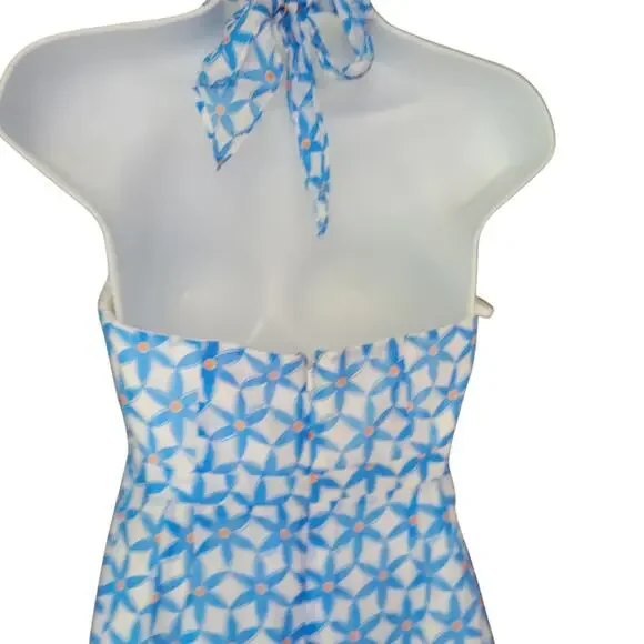 Beachy Lilly Pulitzer Y2K baby doll silk dress sea star dress size 2 - Picture 7 of 13